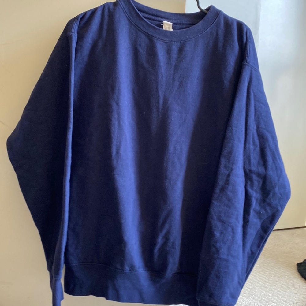 Deep blue pullover